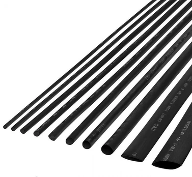 Termovamzdelis 8/4mm, juodas, CB-HFT, 1m