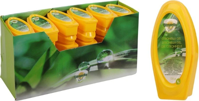 Gelis atbaidantis uodus, 1 % citronela, 125 g., ST