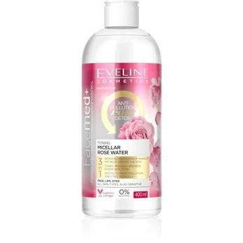 Micelinis rožių vanduo 3in1 Eveline, 400ml