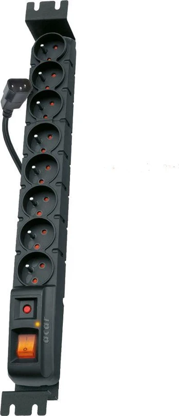 Acar Power Strip S8 RACK IEC 8x 230V PL 5 m (W0135)