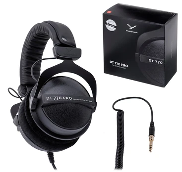 Beyerdynamic DT 770 PRO 250 OHM Juodas Limited Edition – uždaros studijinės ausinės