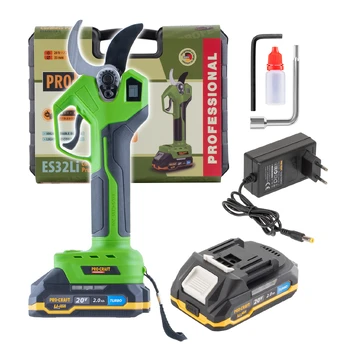 Akumuliatorinis sekatorius ProCraft ES32Li, 20V, 2.0Ah