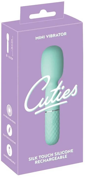 Cuties Mini Wand Green 5.Gen. Mini vibratorius