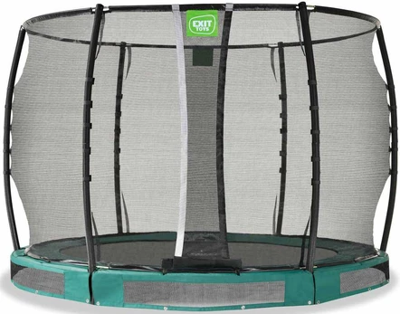 EXIT Allure Premium ground trampoline ø305cm - žalias