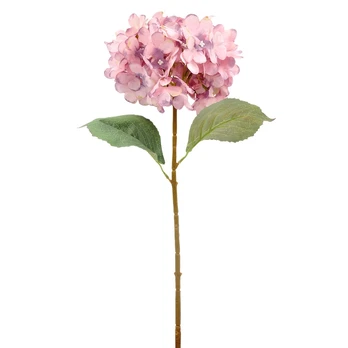 Dirbtinė gėlė hortenzija, 50 cm : Spalva - Alyvinė