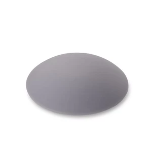 Durų stabdiklis, Ø 60 mm, plastikas, pilka