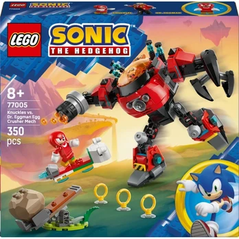 LEGO Sonic the Hedgehog 77005 Knuckles prieš Dr. Eggman robotą Egg Crusher