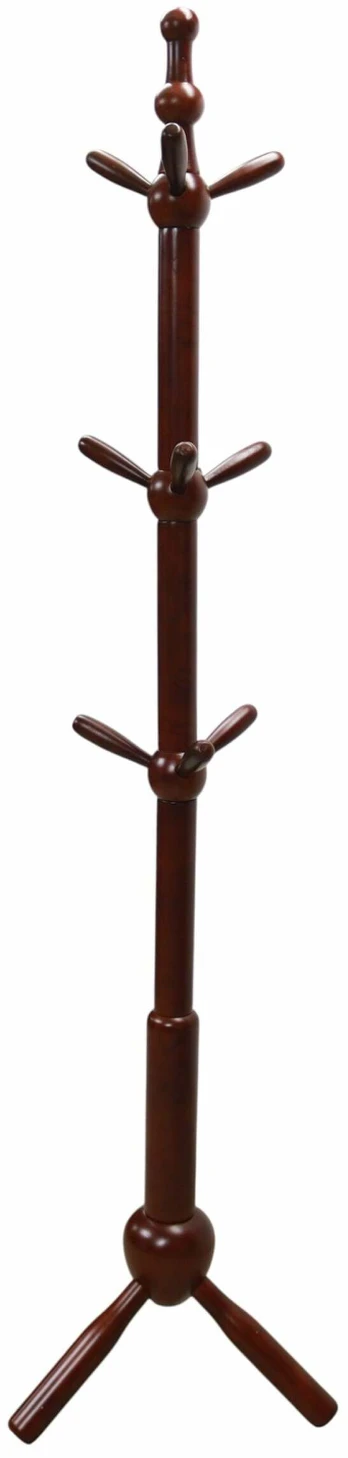 Drabužių kabykla YF653, 192 cm, ruda sp.