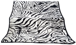 Pledas KW-20, baltas/juodas, 160 cm x 210 cm
