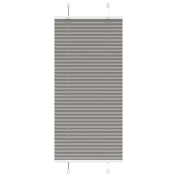 Plisuota žaliuze antracitas 55x150 cm audinio plotis 54,4 cm