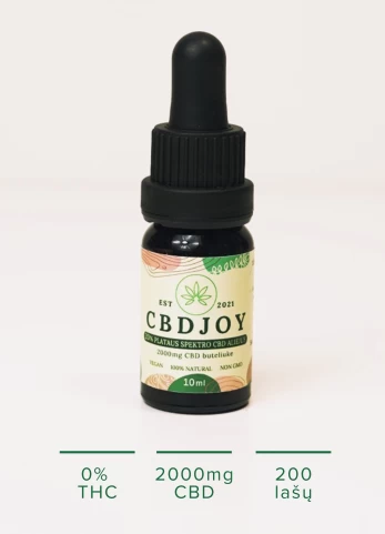 20% CBD aliejus