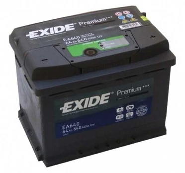 Akumuliatorius EXIDE 64 Ah 640 A EN 12V