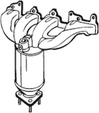 Katalizatoriaus keitiklis BOSAL 090-015