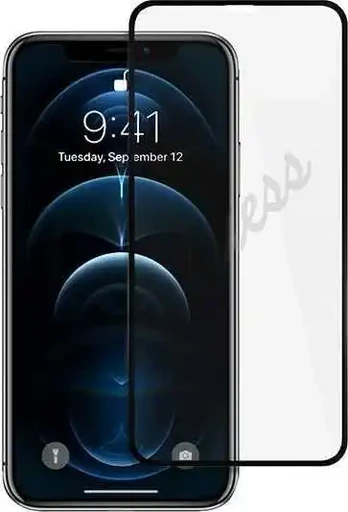 Guess GUSPP12SSLTR Vintage Magic Logo Tempered Glass Full Coverage Apple iPhone 12 Mini