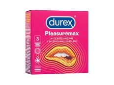 DUREX prezervatyvai PLEASUREMAX, 3 vnt. kaina