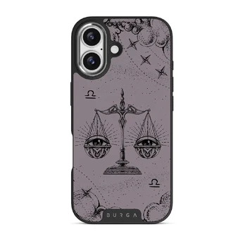 Libra - iPhone 17 Case, Elite Dark (MagSafe) / Silver / Purple