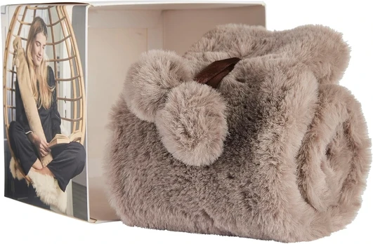 Warmies® itin ilgas mocha kailio termoforas