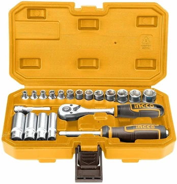 Orkaitė Ingco HKTS14201 Shank set 20pcs 1/4"