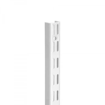 Profilis Elfa, 134 cm x 2.5 cm, baltos spalvos.