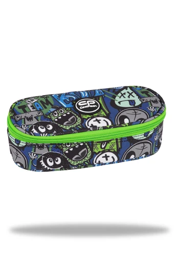 Penalas be priemonių CoolPack Campus Monster Team, 23 cm x 10 cm