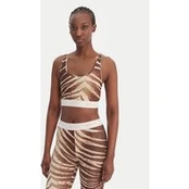 Just Cavalli Marškinėliai 80PAM204 JS558 Smėlio Slim Fit