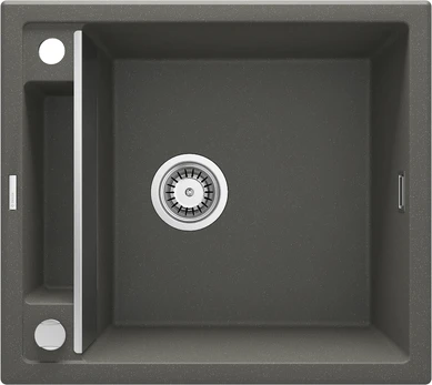 Magnetic 1-bowl granite sink