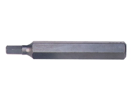 Hexagonal bits 6x75mm 5 pcs 10mm drive