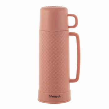Kelioninis termosas su puodeliu, 0,6 l.