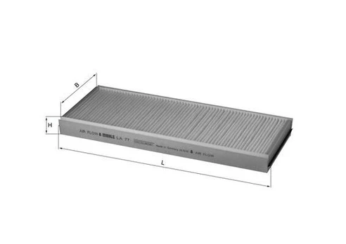 Filtras, salono oras KNECHT LA 77