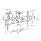Laikiklis Sbox PLB-1348 (37-63/60kg/800x400) kaina