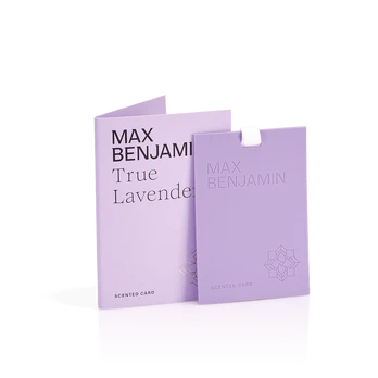 MAX BENJAMIN Aromatinė kortelė TRUE LAVENDER