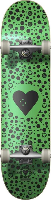 Riedlentė Heart Supply Round Logo, 8", Spots