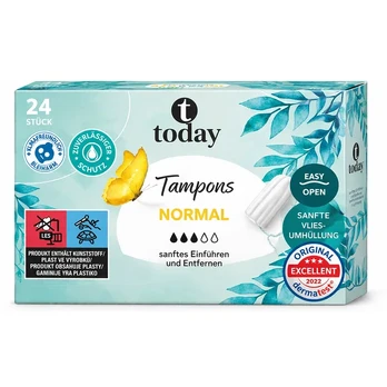 Tamponai TODAY REGULAR, 24 vnt.