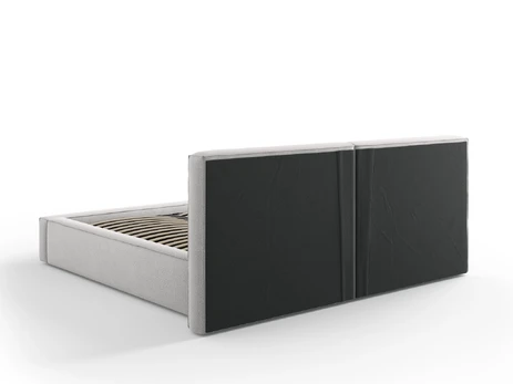 Storage Bed With Double Headboard, "Arendal", 228x234x97.5 Made in Europe