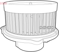 Vidaus pūtiklis DENSO DEA17014 kaina