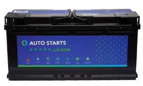 Akumuliatorius Auto Starts High Energy, 12 V, 105 Ah, 950 A kaina