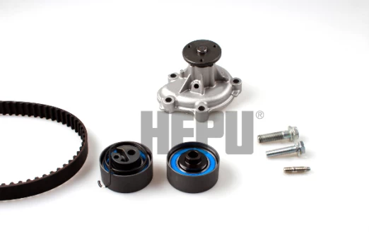 HEPU PK03723 Timing belt kit (belt+ pulley+ water pump)