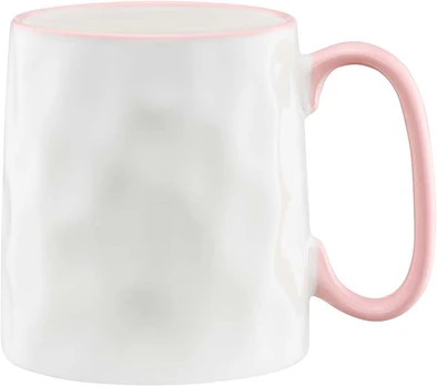 Puodelis Zanzi 400 ml rožinė AMBITION