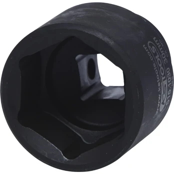 1/2" šešiakampė smūginė galvutė, trumpa 30mm, KS Tools