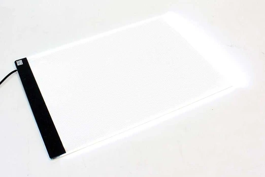 Piešimo lenta su LED apšvietimu A4 USB KidsPro