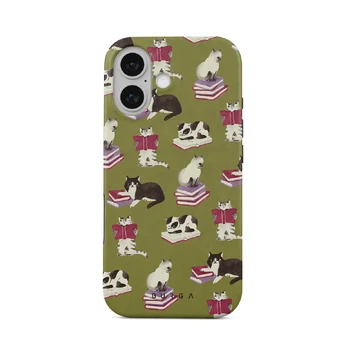 Curious Cat - iPhone 16 Plus Case, Tough (MagSafe) / N/A
