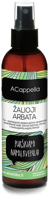 Namų kvapas Acappella Green Tea, 0.2 l