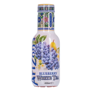 Baltosios arbatos gėrimas mėlynių skonio ARIZONA, 450 ml