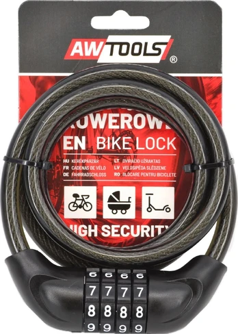 Spyna AWTools, juoda, 1200 mm x 10 mm