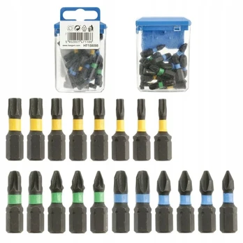 Impact bits 20 pcs mix 25 mm
