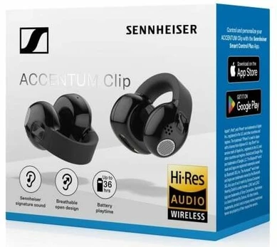 Belaidės ausinės Sennheiser Accentum Clip 800112