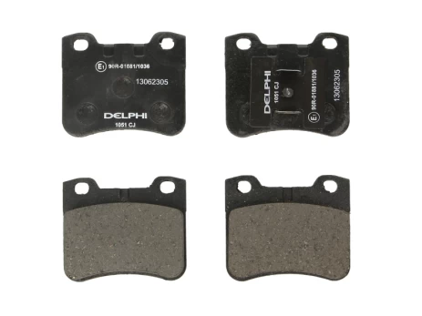 DELPHI LP1051 Brake pad set