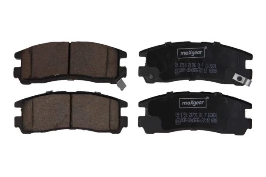 Stabdžių trinkelių rinkinys, diskinis stabdys MAXGEAR 19-1751