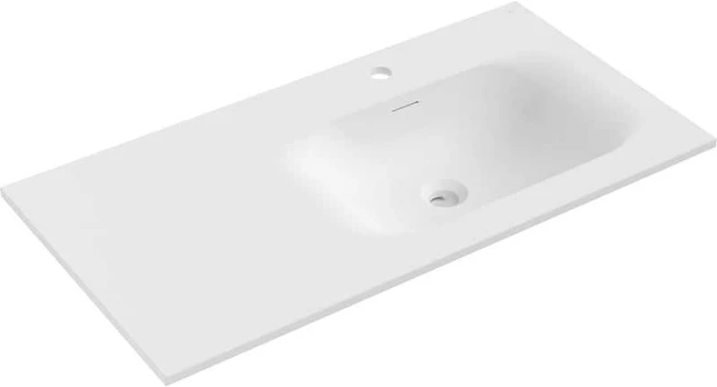 Praustuvas Mexen Vela, Right, 91 x 46,5 cm, Baltas matt