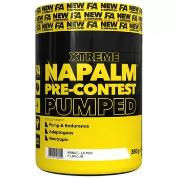 FA Napalm Pre-Contest Pumped 350 g. - Fruit Punch skonis